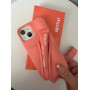 Матовий чохол Rhode Peach Pit для iPhone 15 з глянцевим блиском